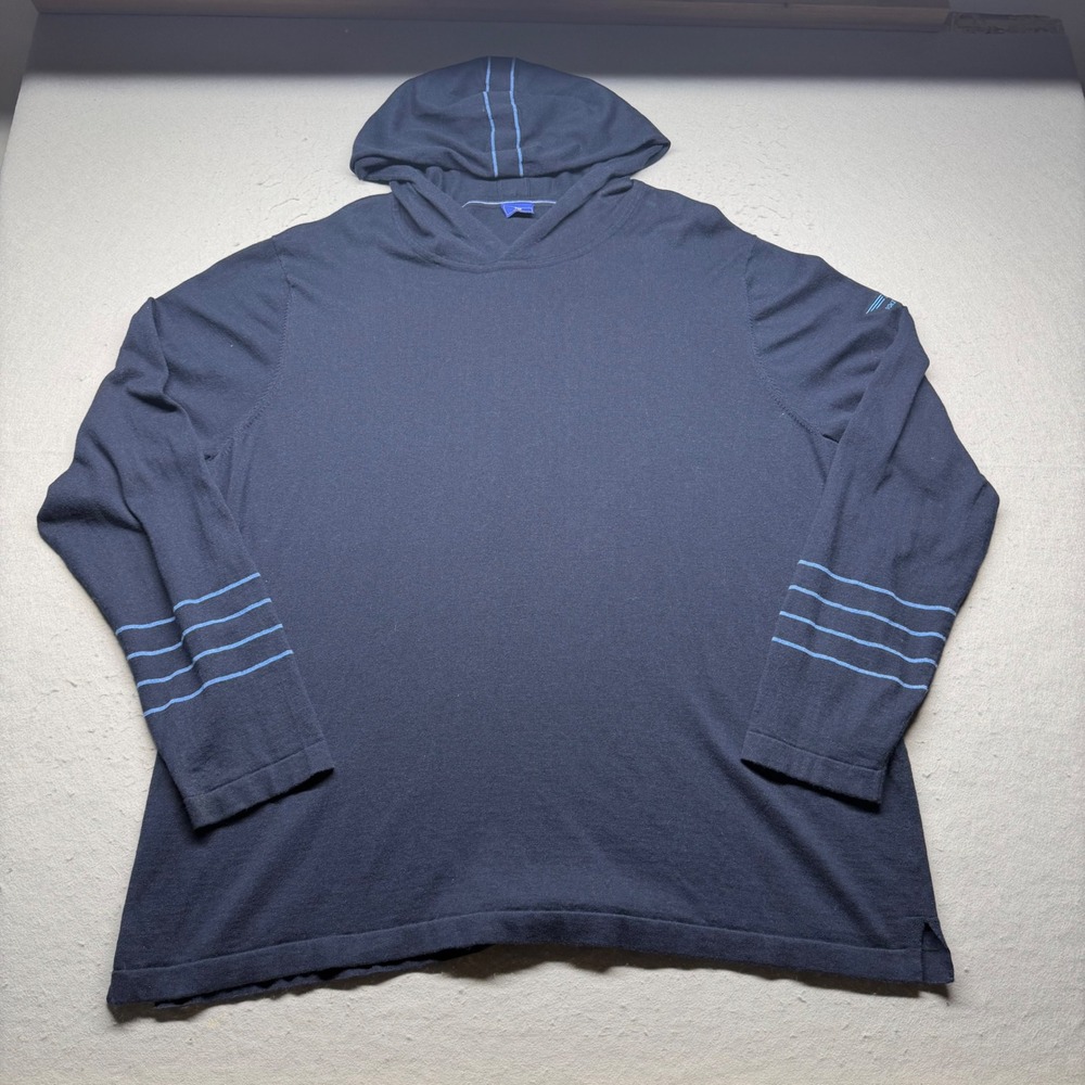 FootJoy Hoodie Mens XXL Navy Vokey Design Cashmere Blend Golf Pullover Knit